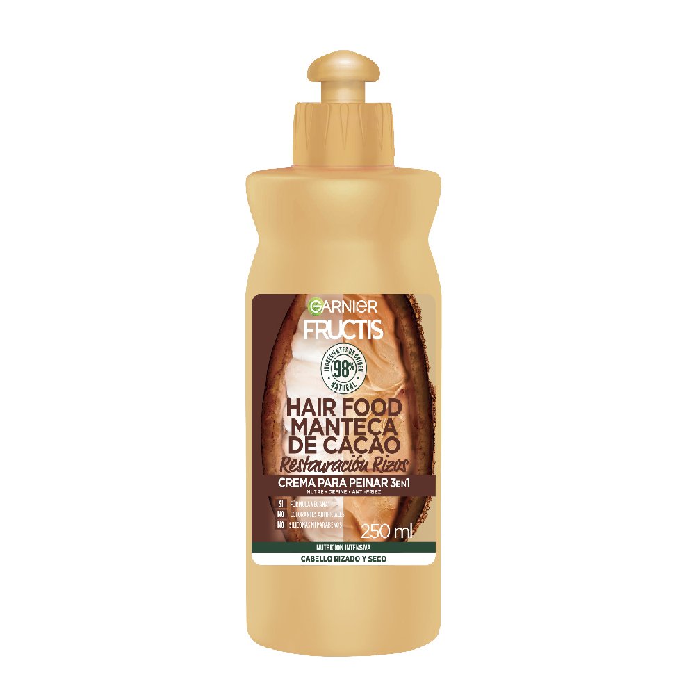 Crema para peinar Garnier Fructis Cacao